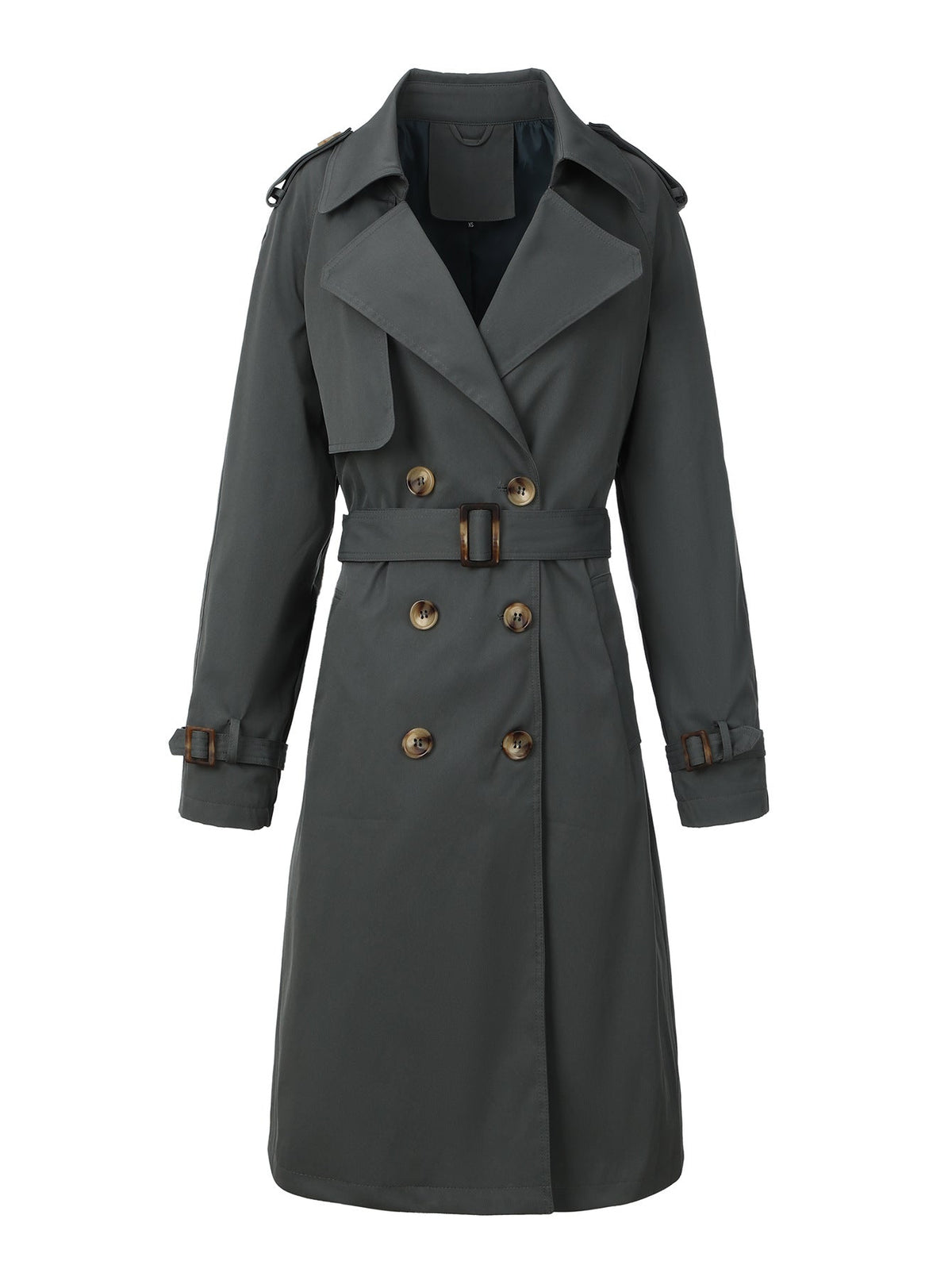 Wilhelmina | Trenchcoat Dubbelzijdig met Ceintuur