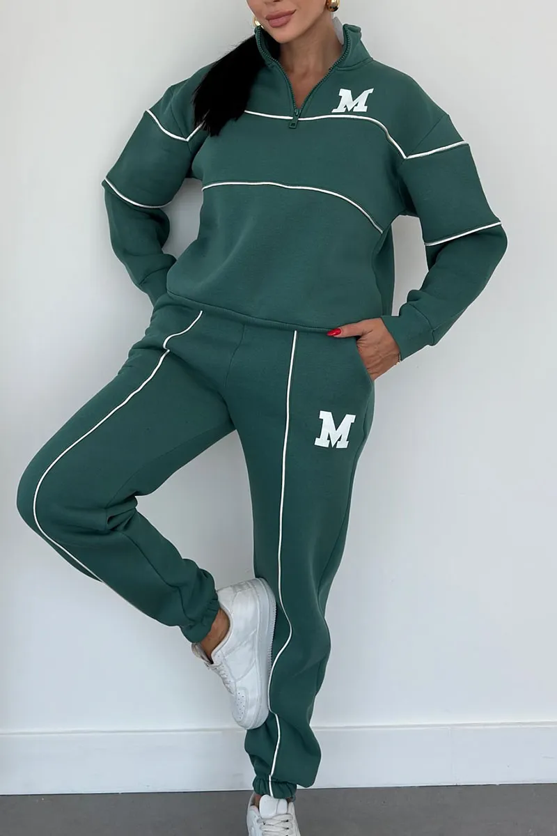 Wynn | Trainingspak Set met Half-Zip Sweater