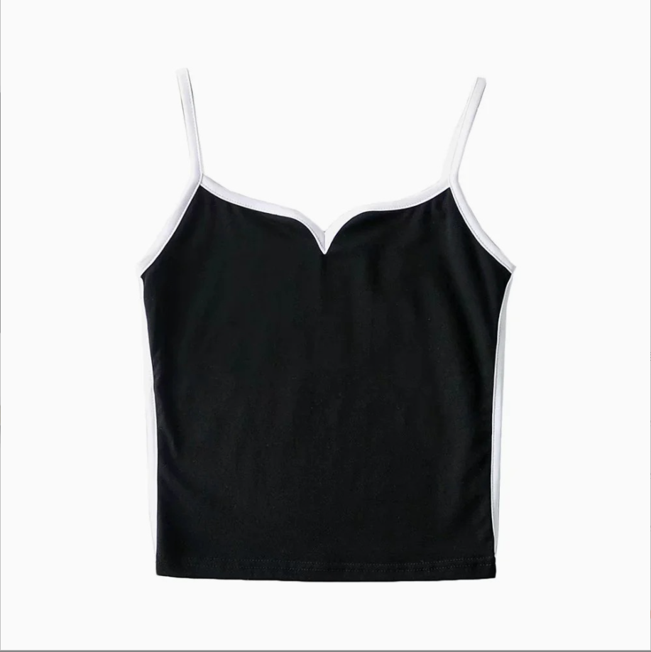 Ellin | Cami met hartvormige hals