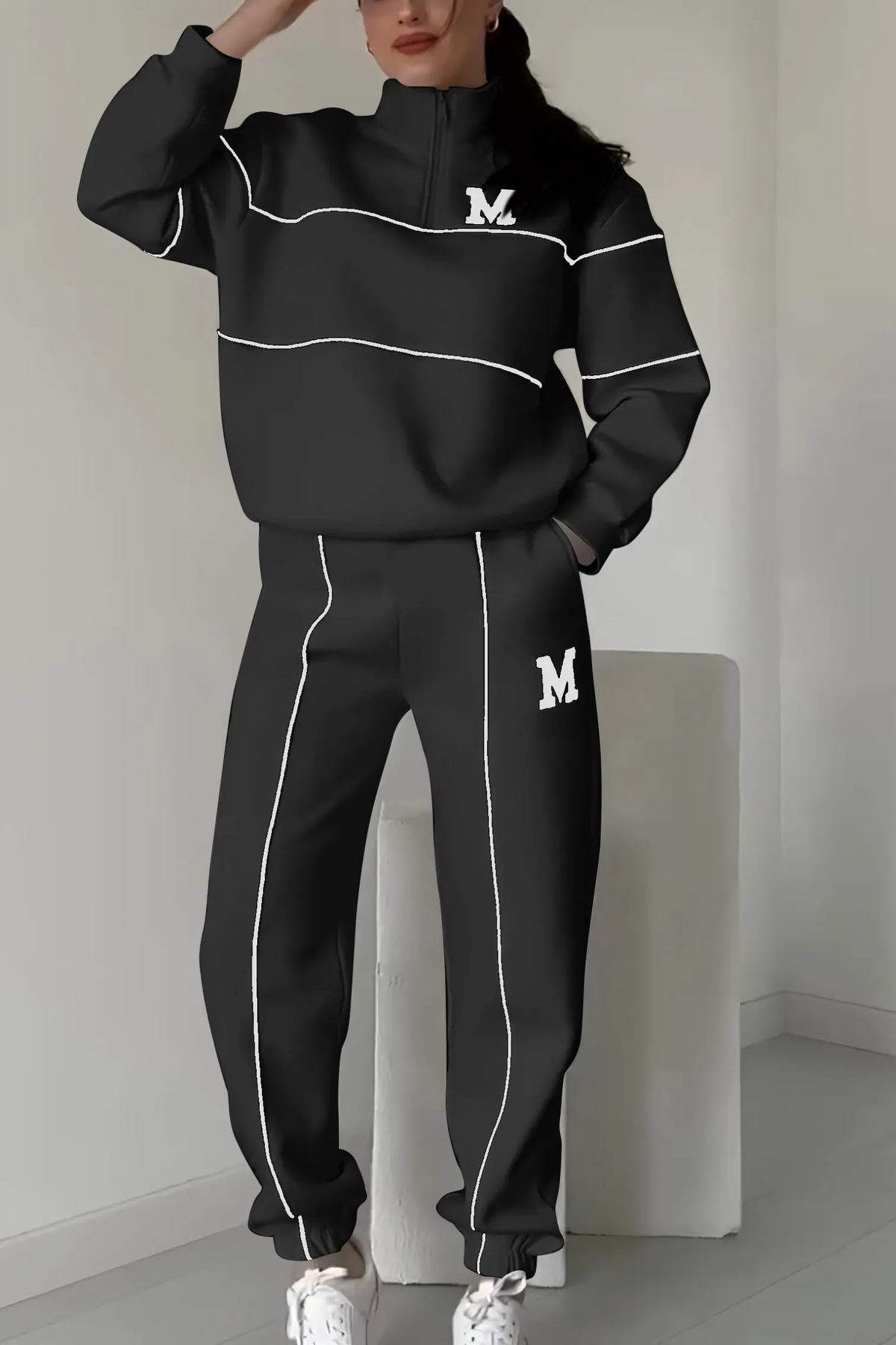 Wynn | Trainingspak Set met Half-Zip Sweater