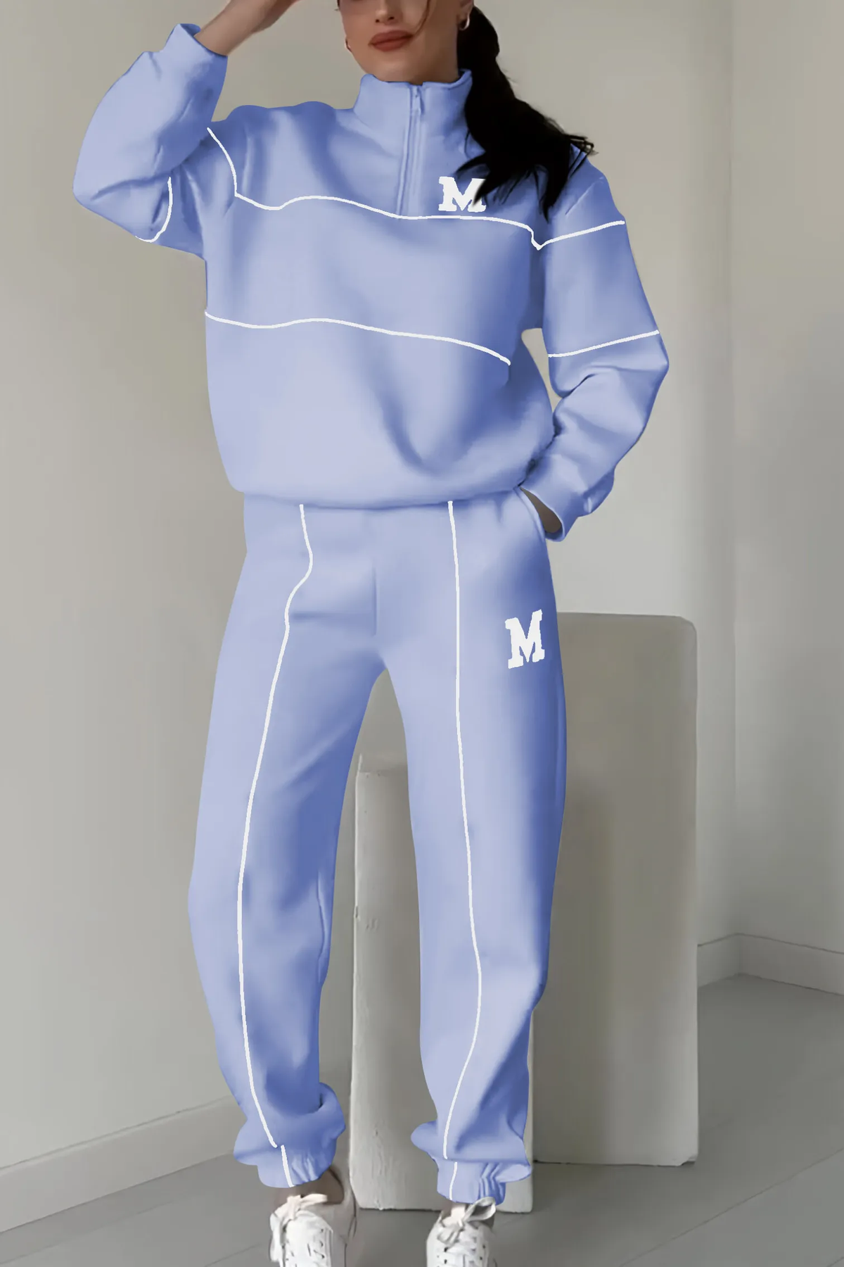 Wynn | Trainingspak Set met Half-Zip Sweater