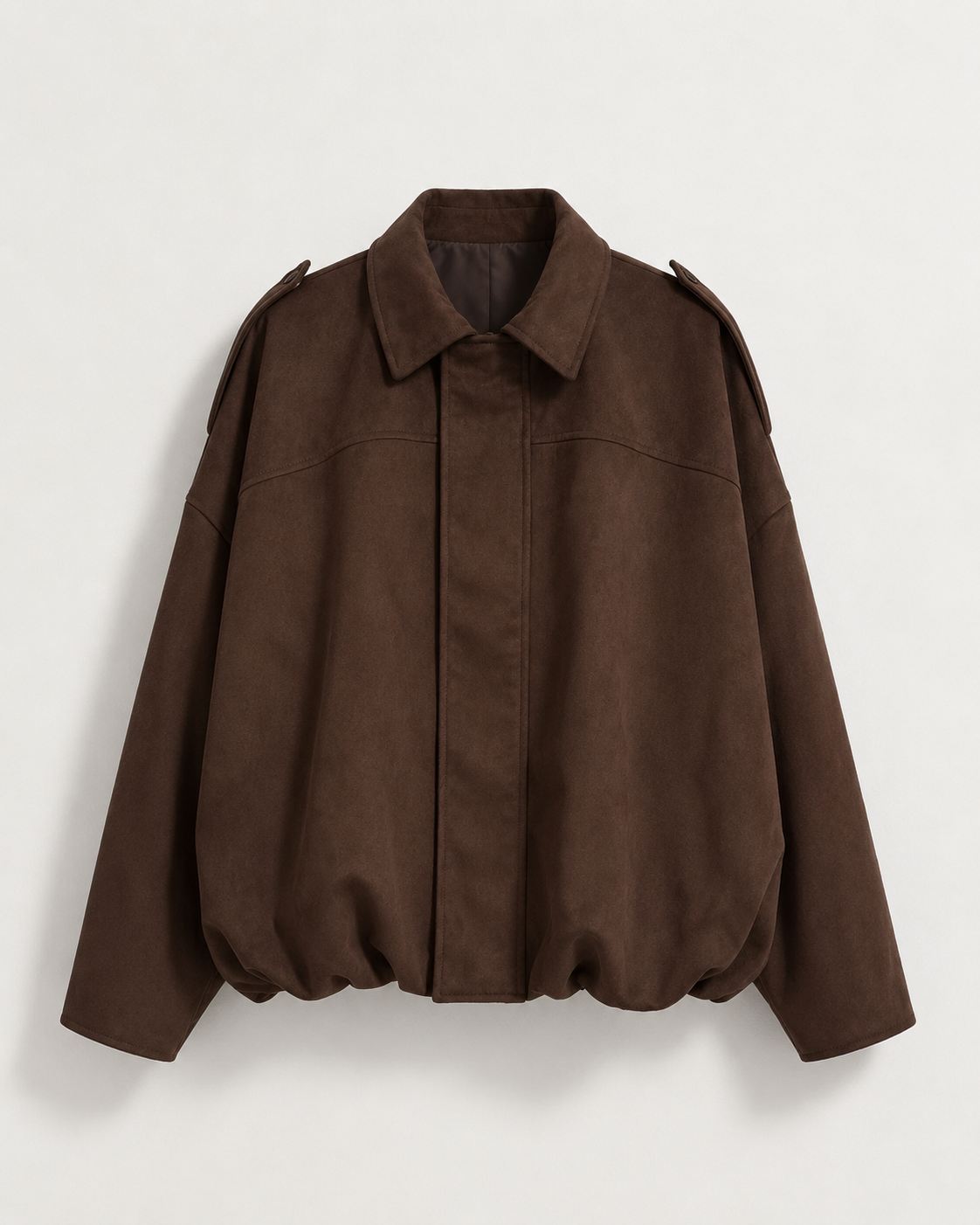 Suki | Oversized Suède Jas