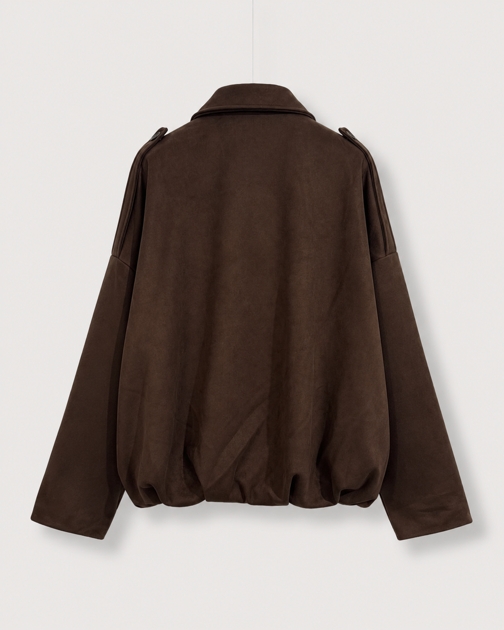 Suki | Oversized Suède Jas