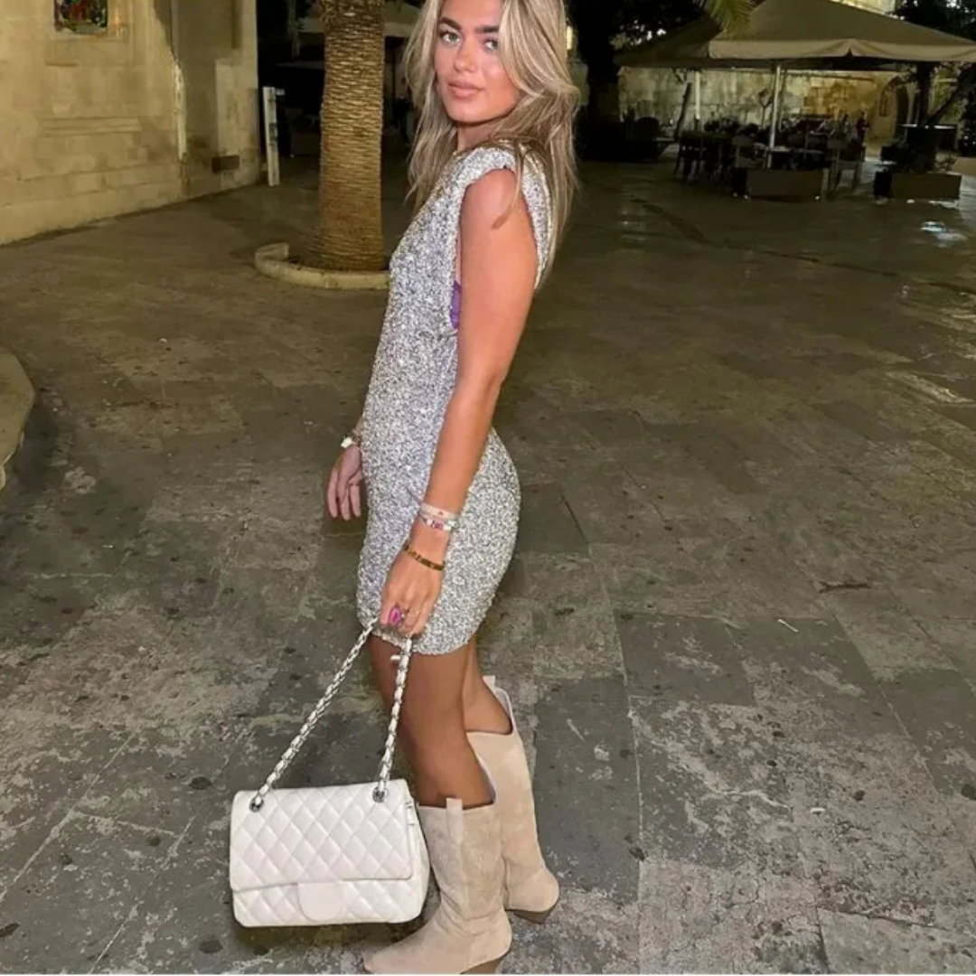 Sterre | Glitterjurk om in te Stralen