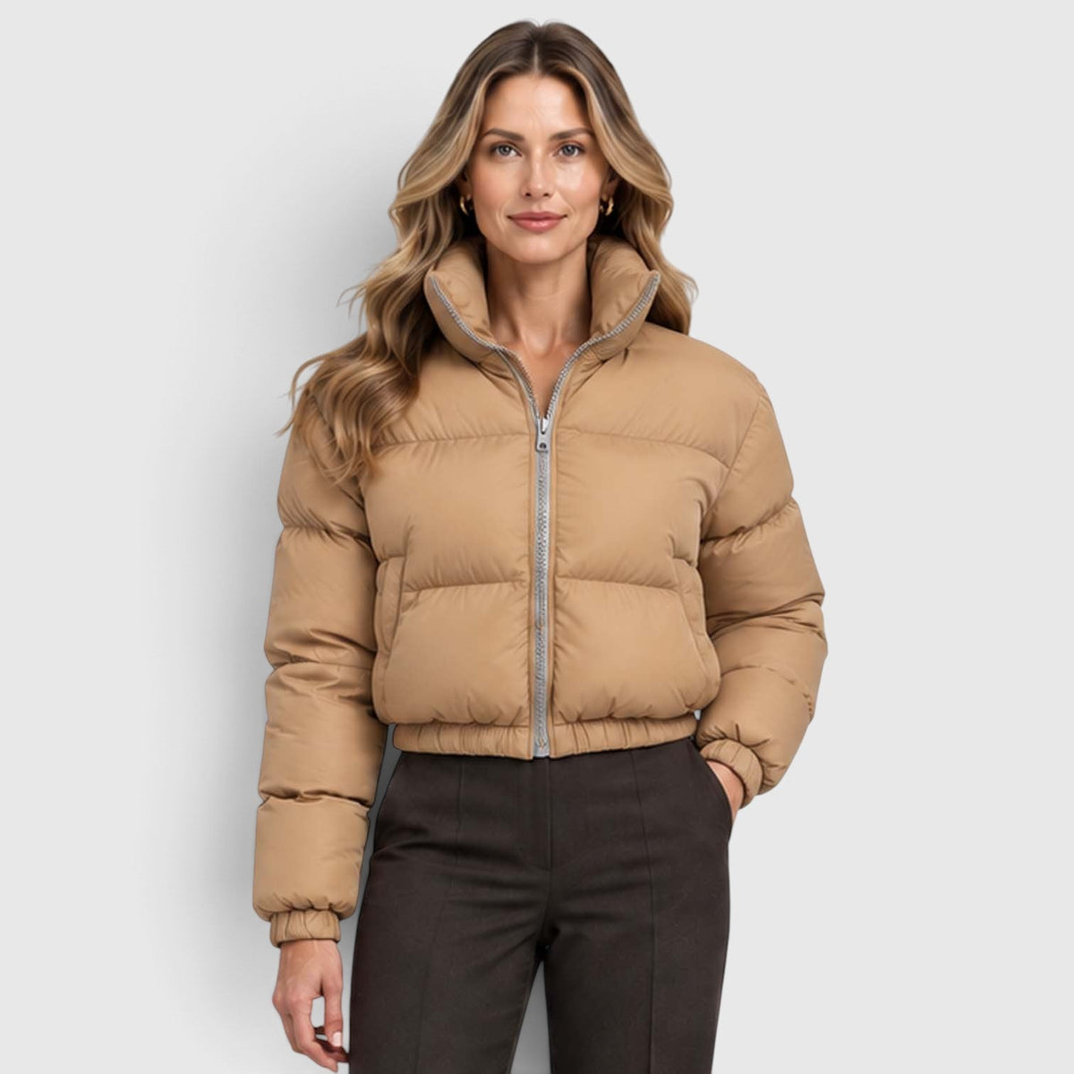 Loïs | Cropped Jack met Rits Voorkant