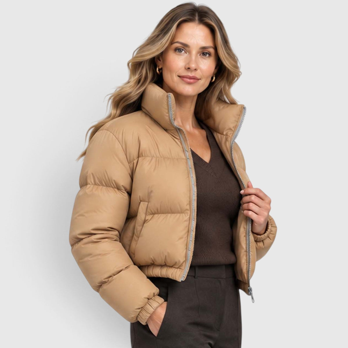 Loïs | Cropped Jack met Rits Voorkant