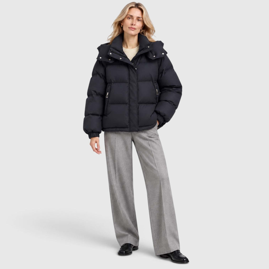 Thessa | Gevoerde Hooded Puffer Jacket
