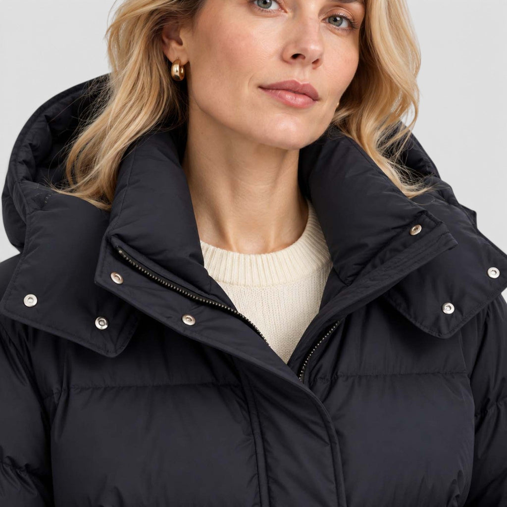 Thessa | Gevoerde Hooded Puffer Jacket