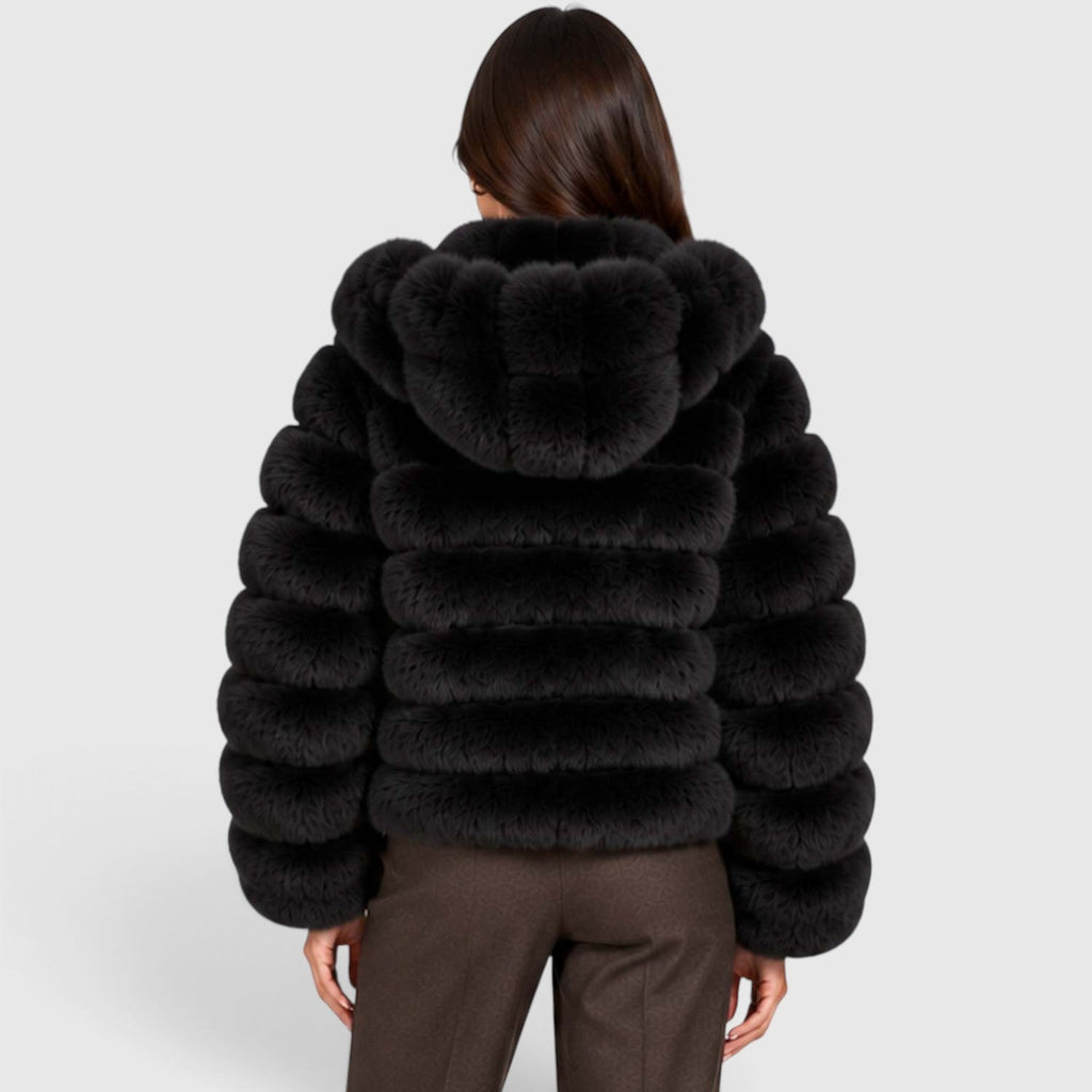 Sanne | Pluche Gevoerde Winterjas