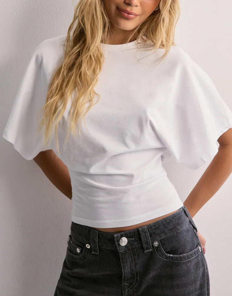 Amaya | T-shirt met Wijde Mouwen