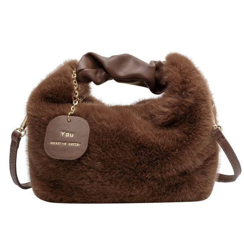 Bo | Fluffy crossbody tas