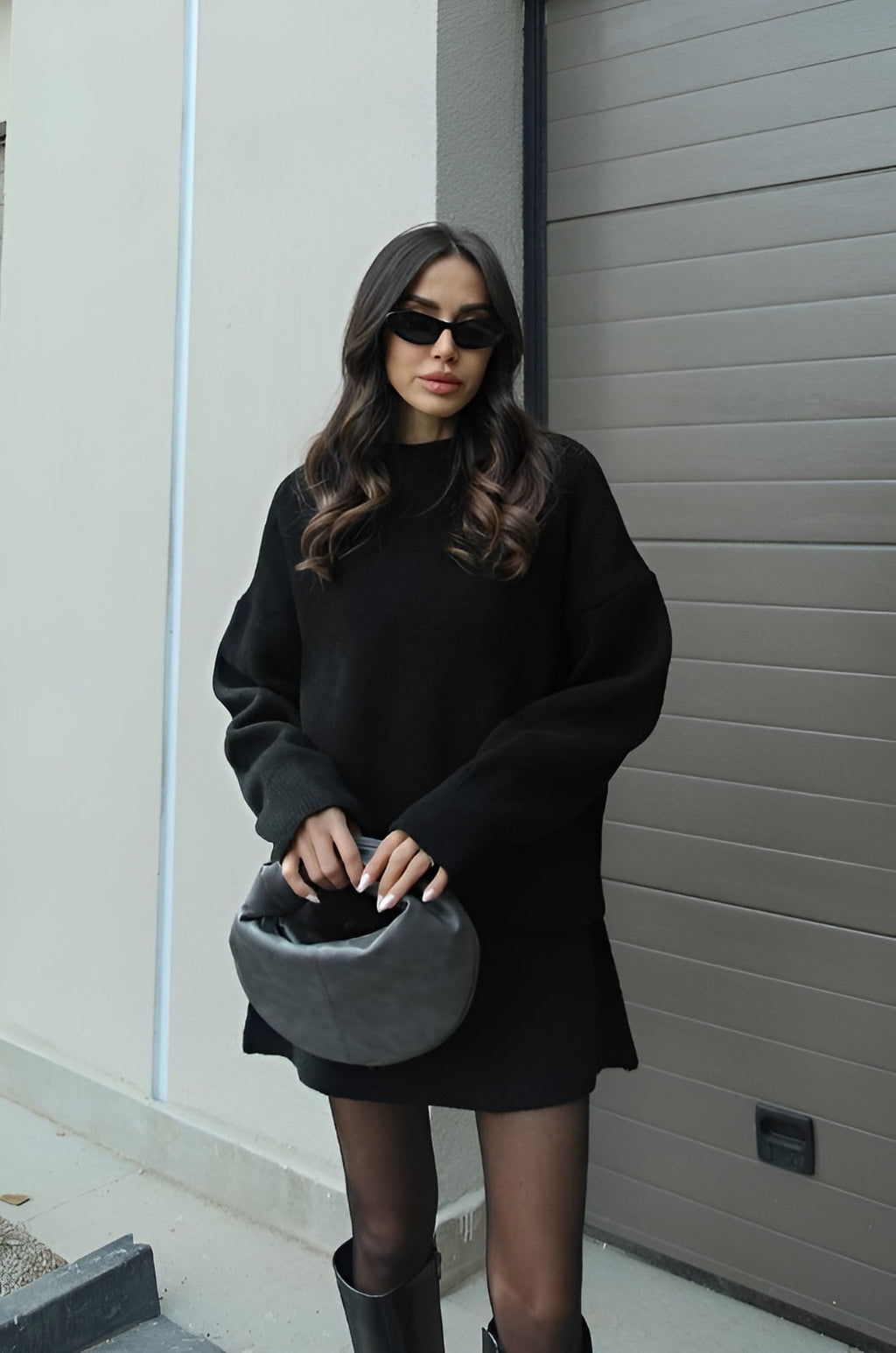 Astrid | Herfstset met rok en trui