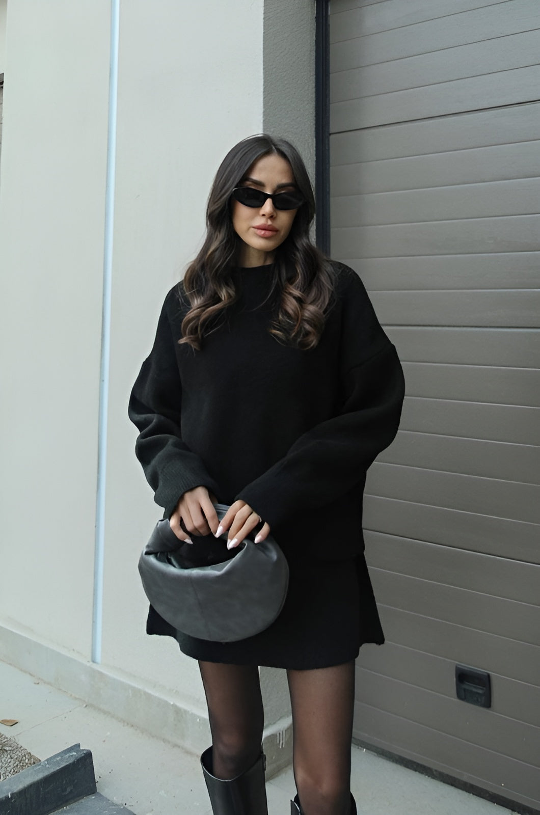 Astrid | Herfstset met rok en trui