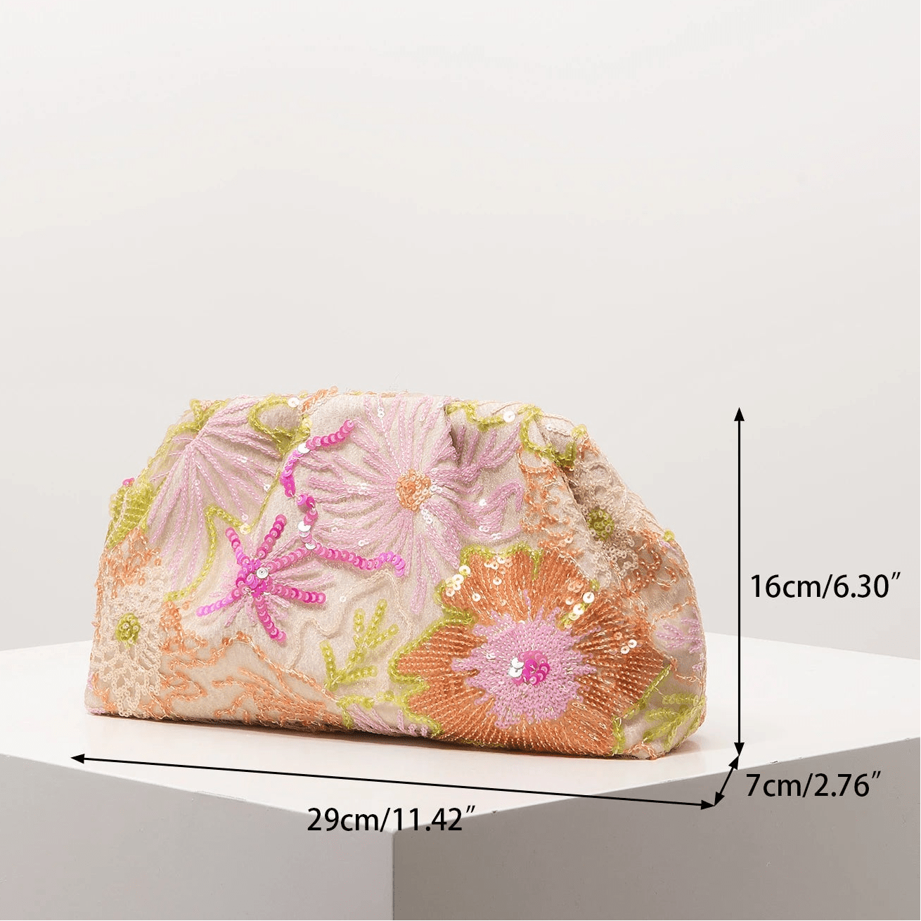 Sophia | Pailletten Clutch Tas