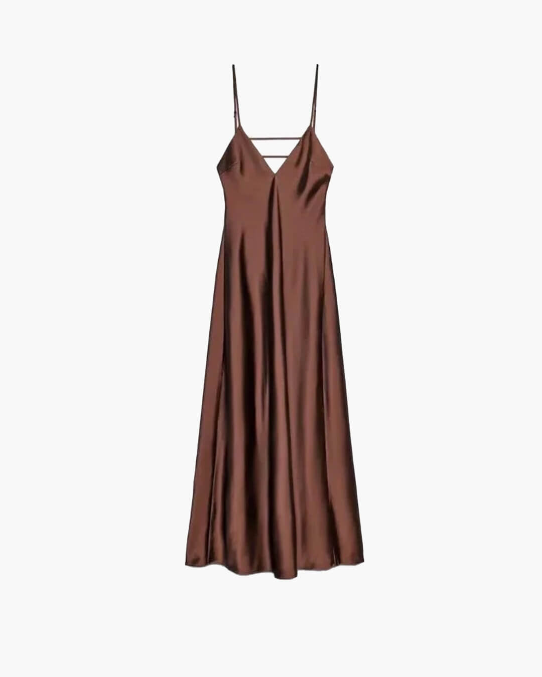 Kirra Satijnen Rugloze Maxi Jurk