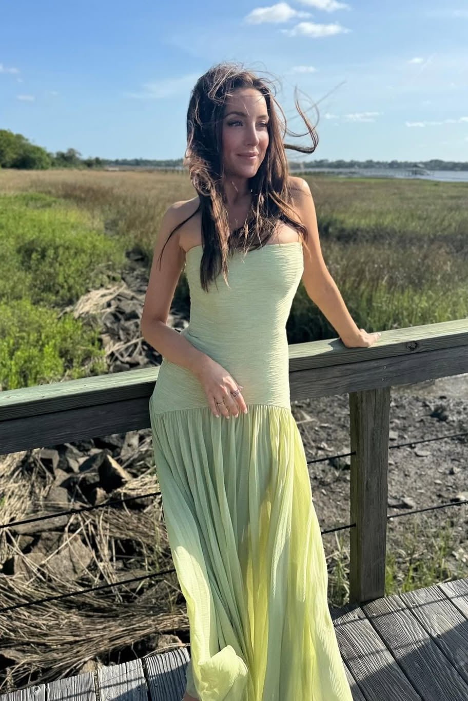 Skyla | Strapless Maxi Jurk