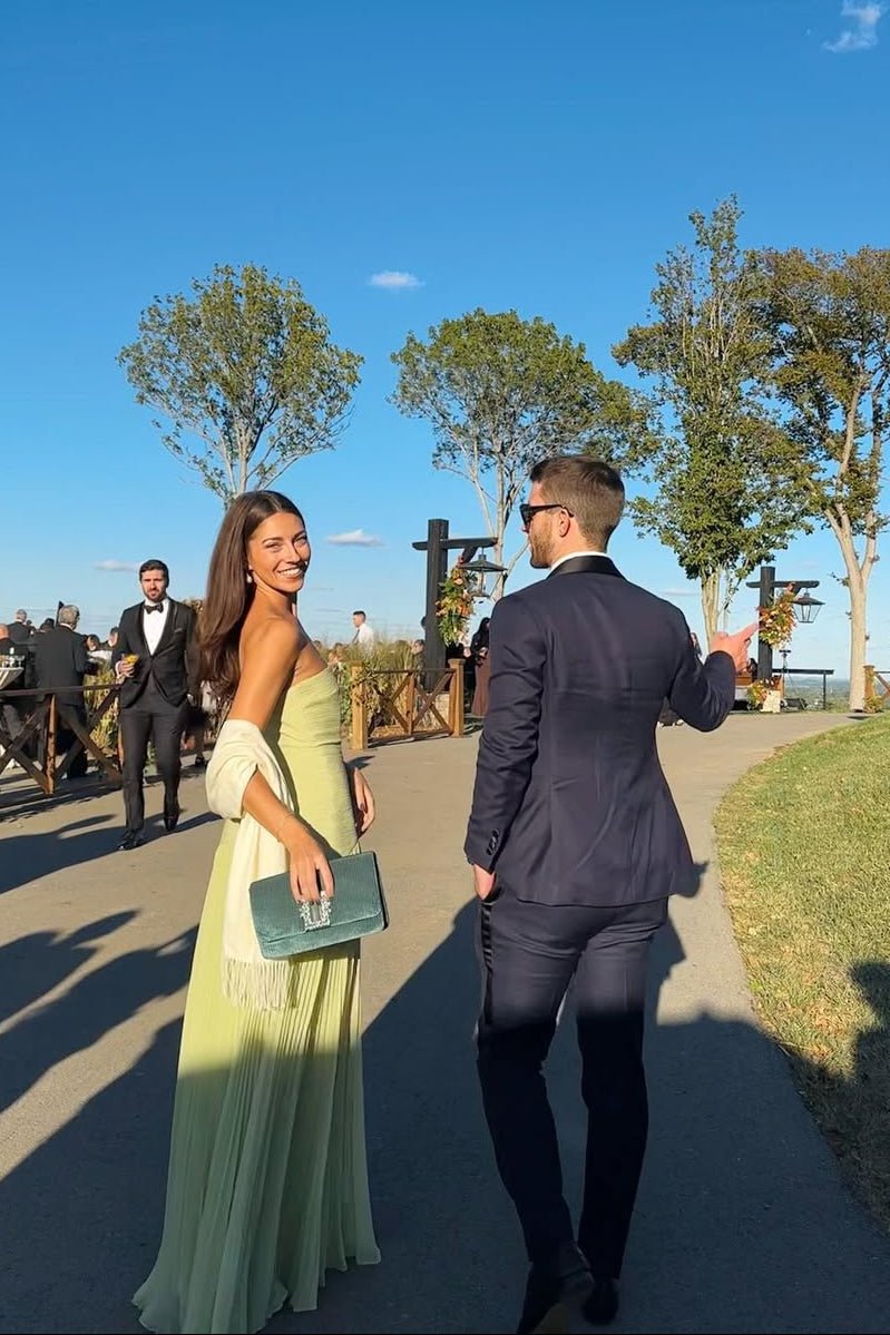 Skyla | Strapless Maxi Jurk