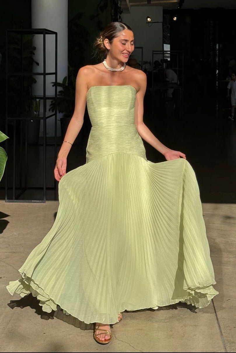 Skyla | Strapless Maxi Jurk