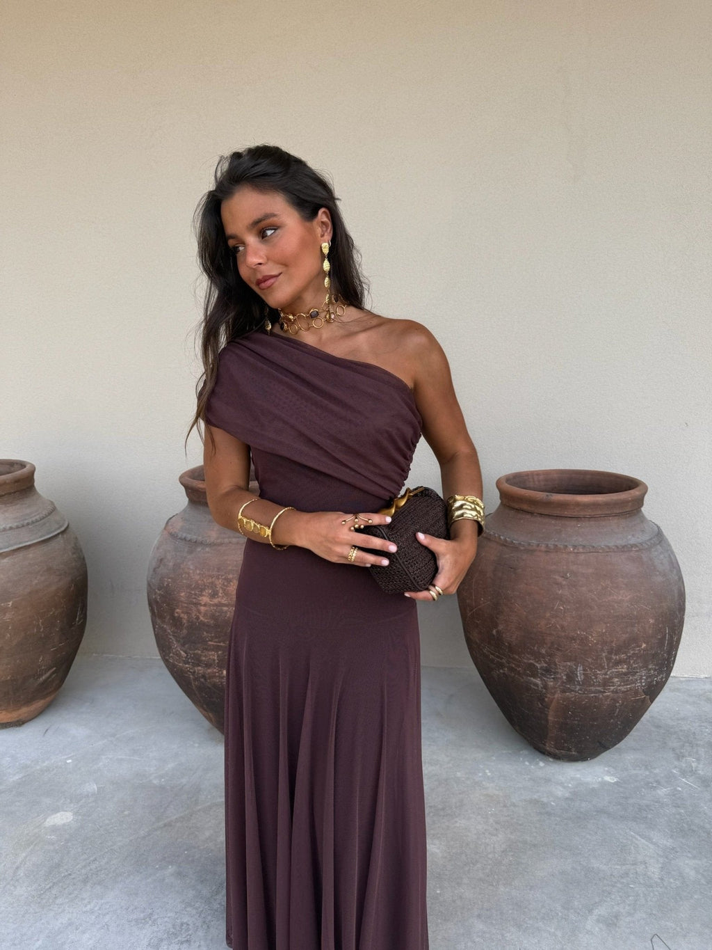 Daniella | Mesh Maxi Jurk