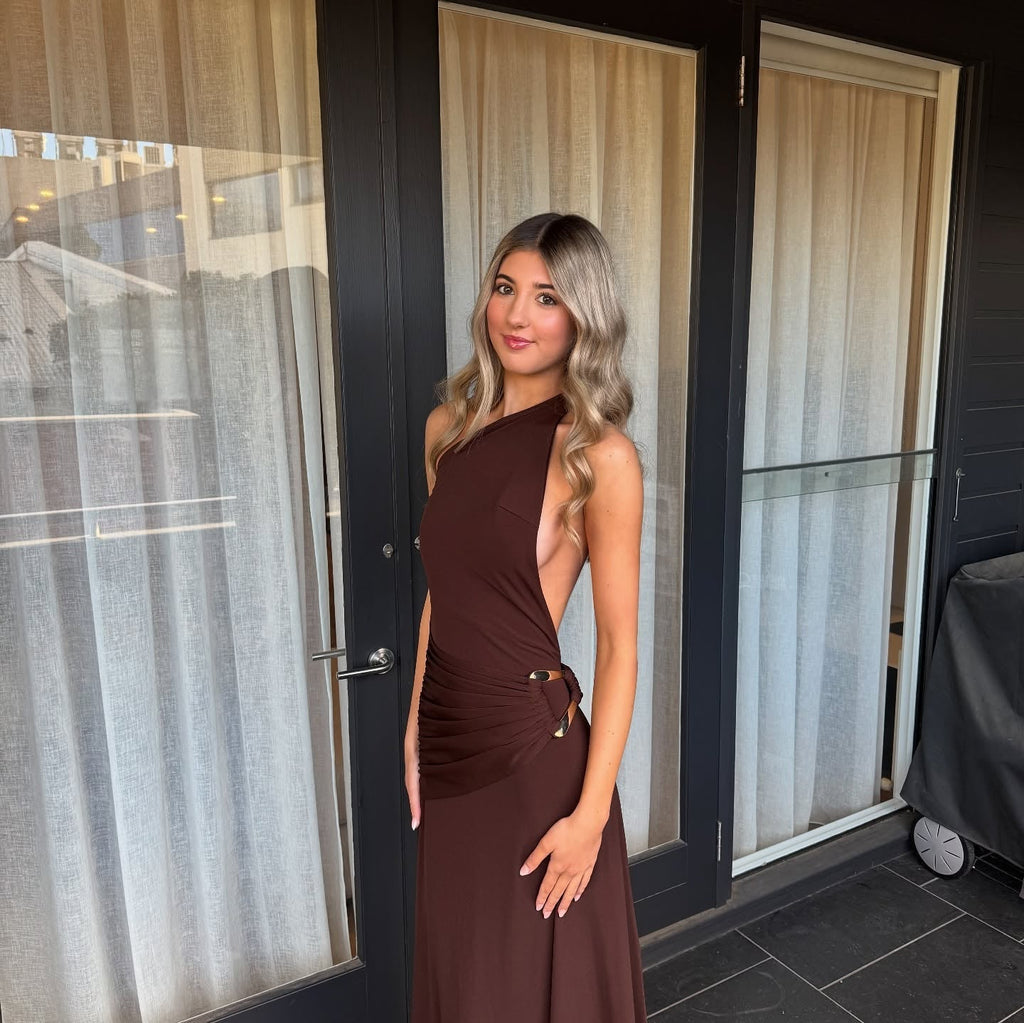Janna | One-Shoulder Bodycon Maxi Jurk