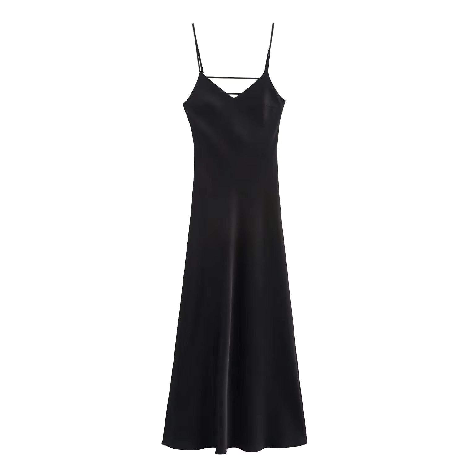 Kirra Satijnen Rugloze Maxi Jurk