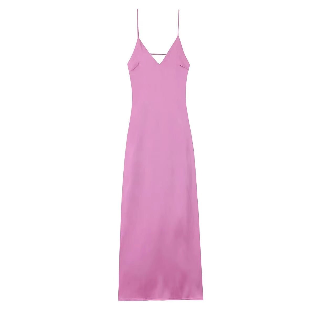 Kirra Satijnen Rugloze Maxi Jurk