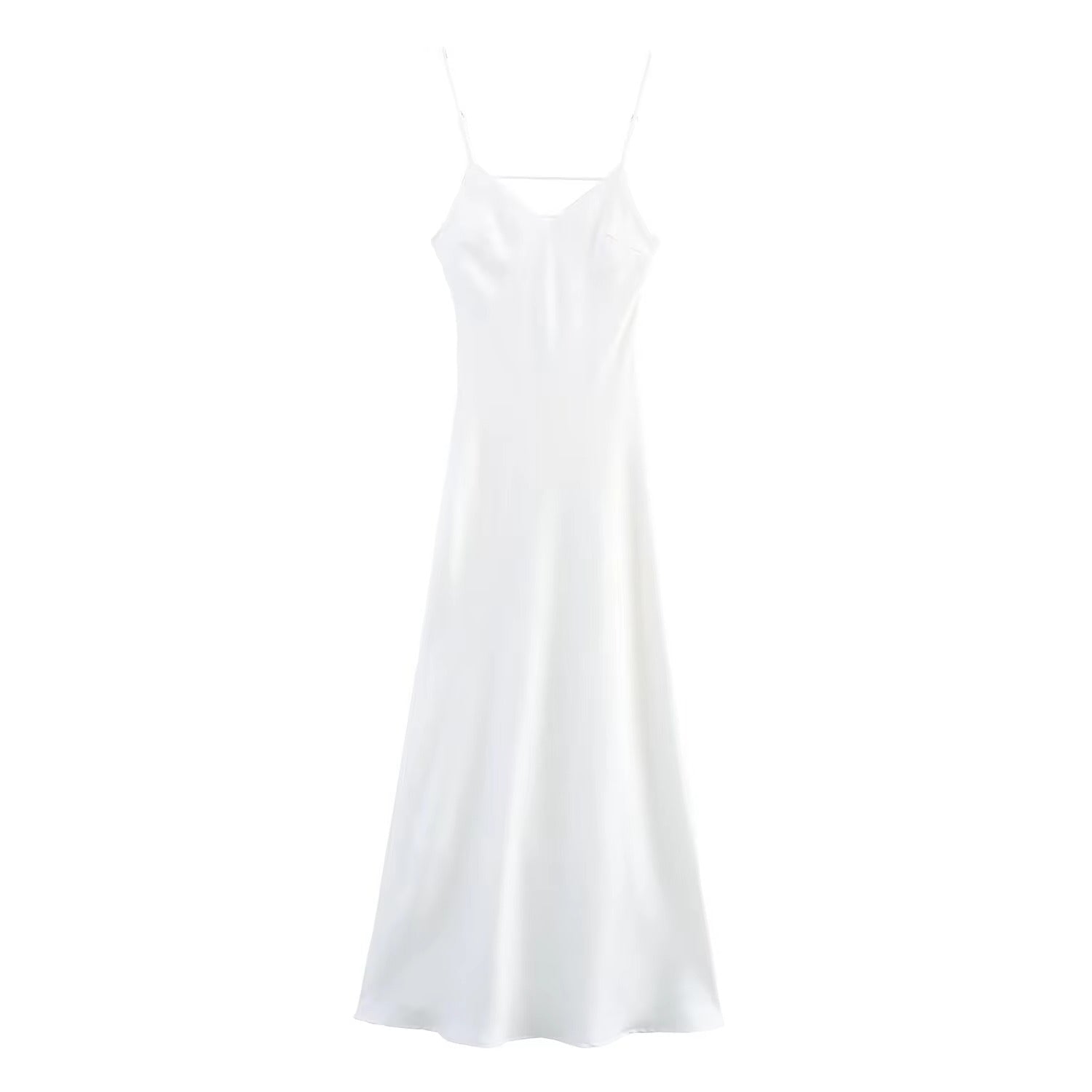 Kirra Satijnen Rugloze Maxi Jurk