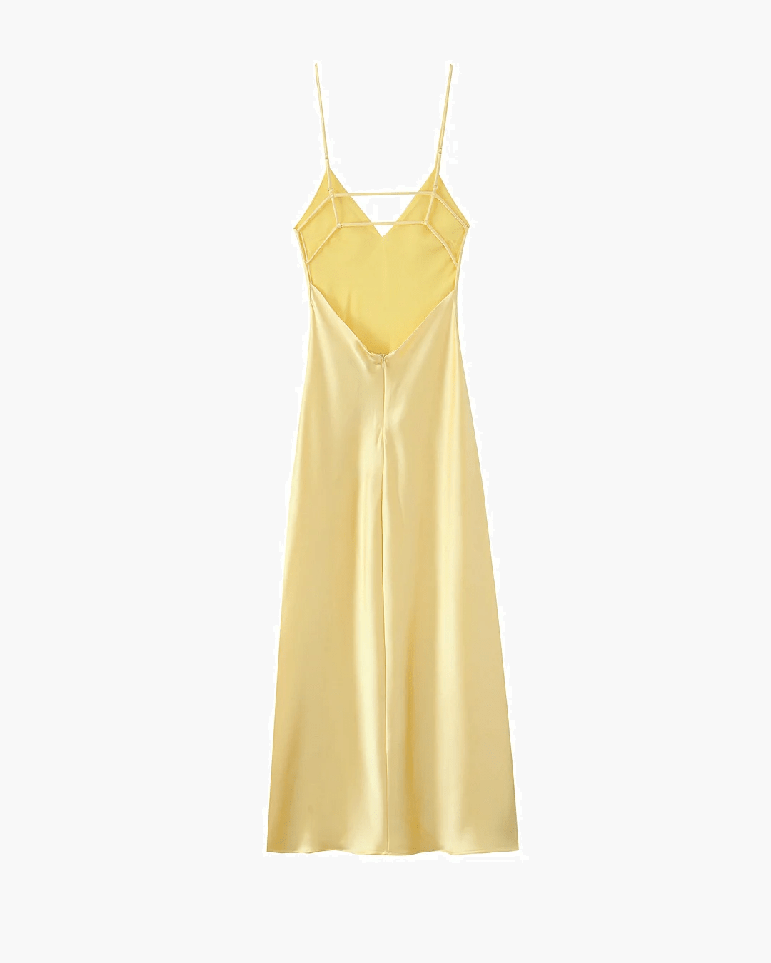 Kirra Satijnen Rugloze Maxi Jurk