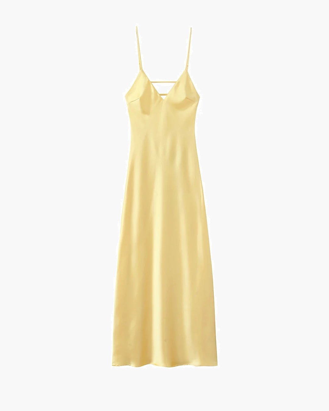 Kirra Satijnen Rugloze Maxi Jurk
