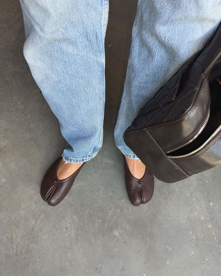 Elizabeth | Split Toe Ballet Flats
