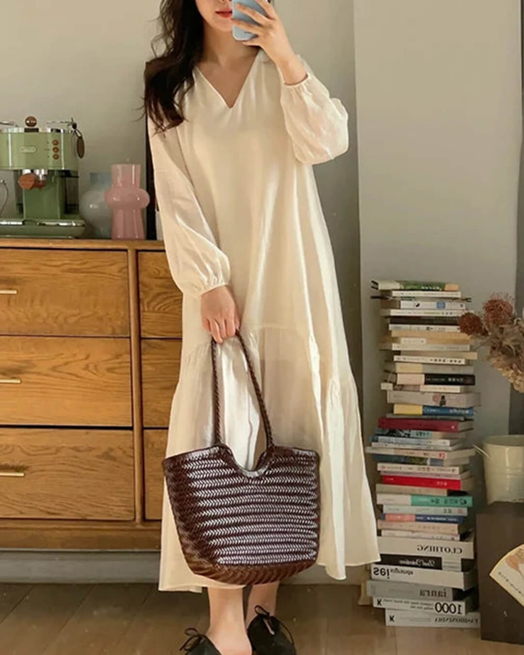 Bianca | Handgeweven Leren Tote Bag