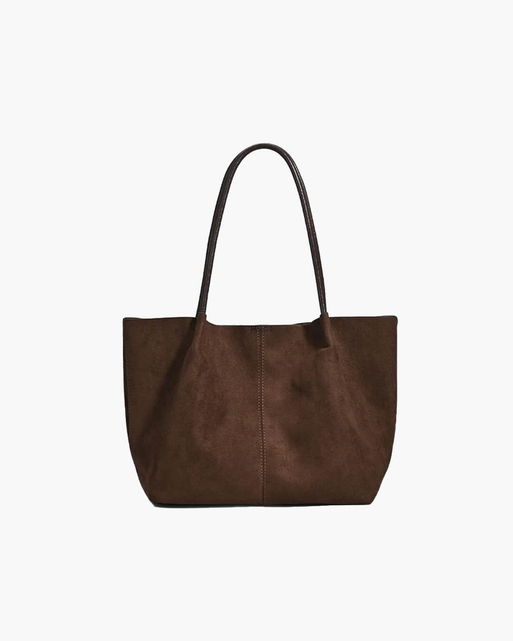 Cheska | Suède Tote Bag met Pouch