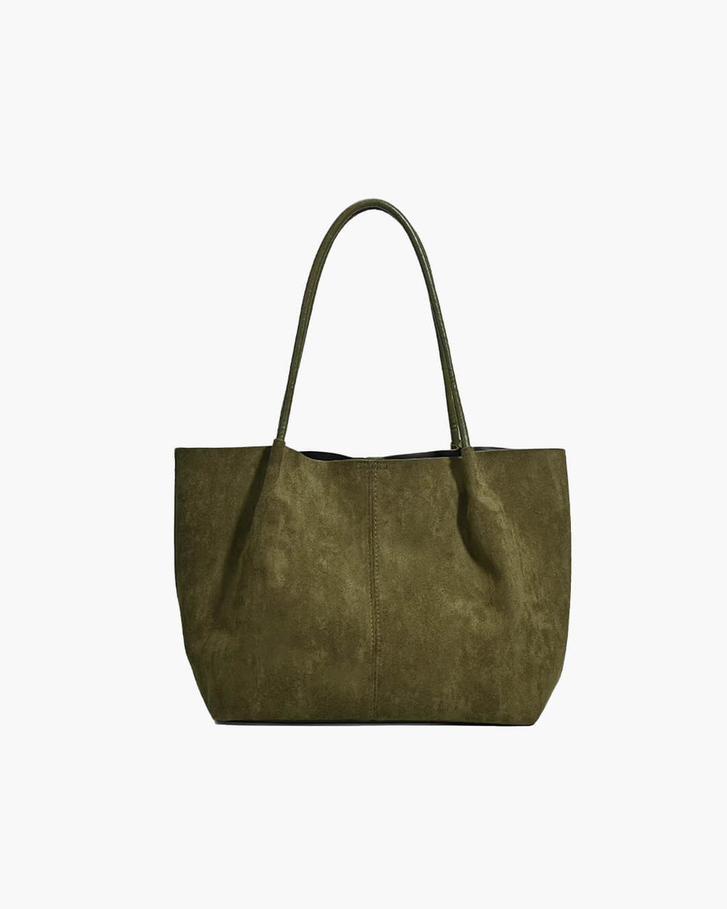 Cheska | Suède Tote Bag met Pouch