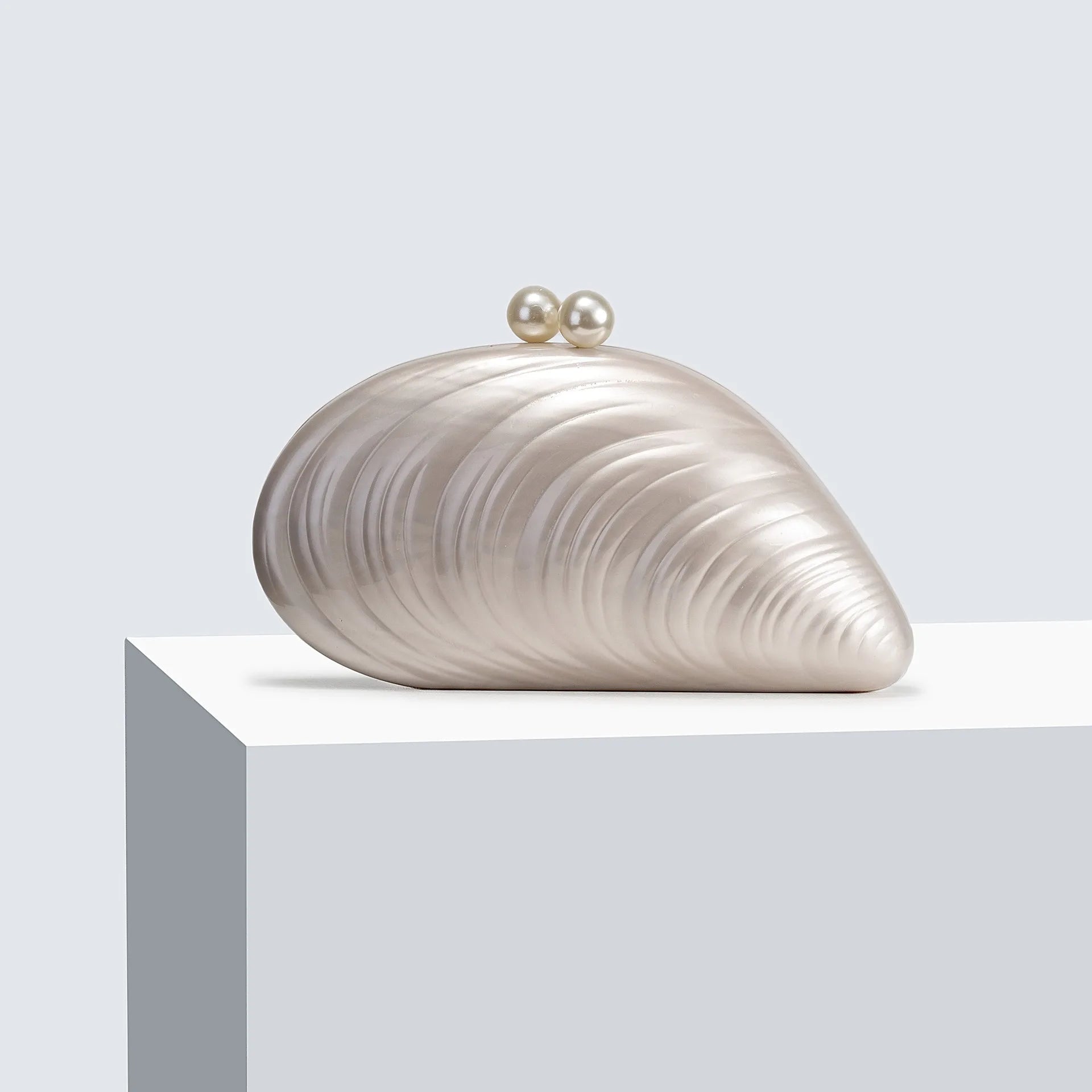 Valentina | Schelpvormige Clutch Tas