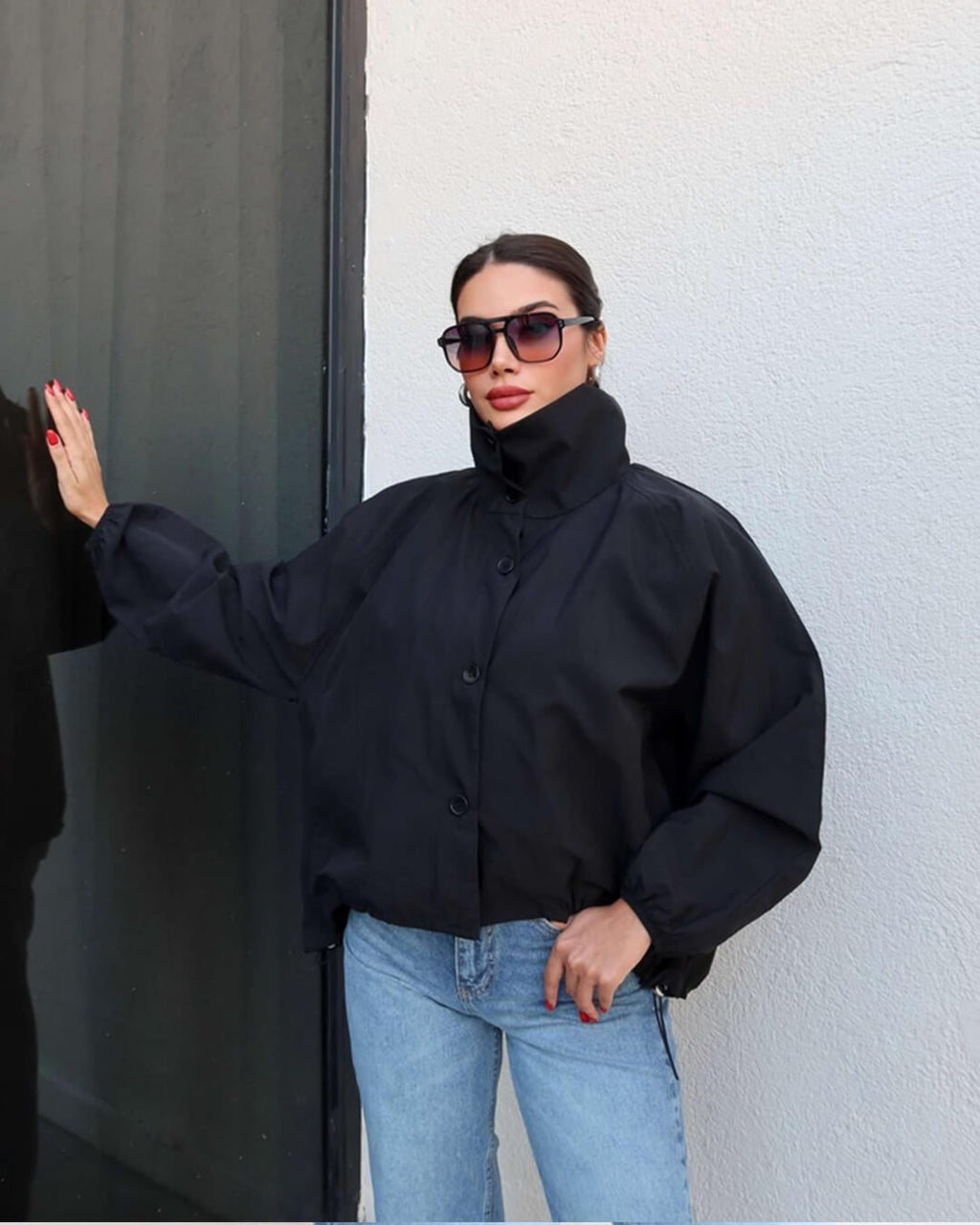 Clara | Hoge Hals Jacket