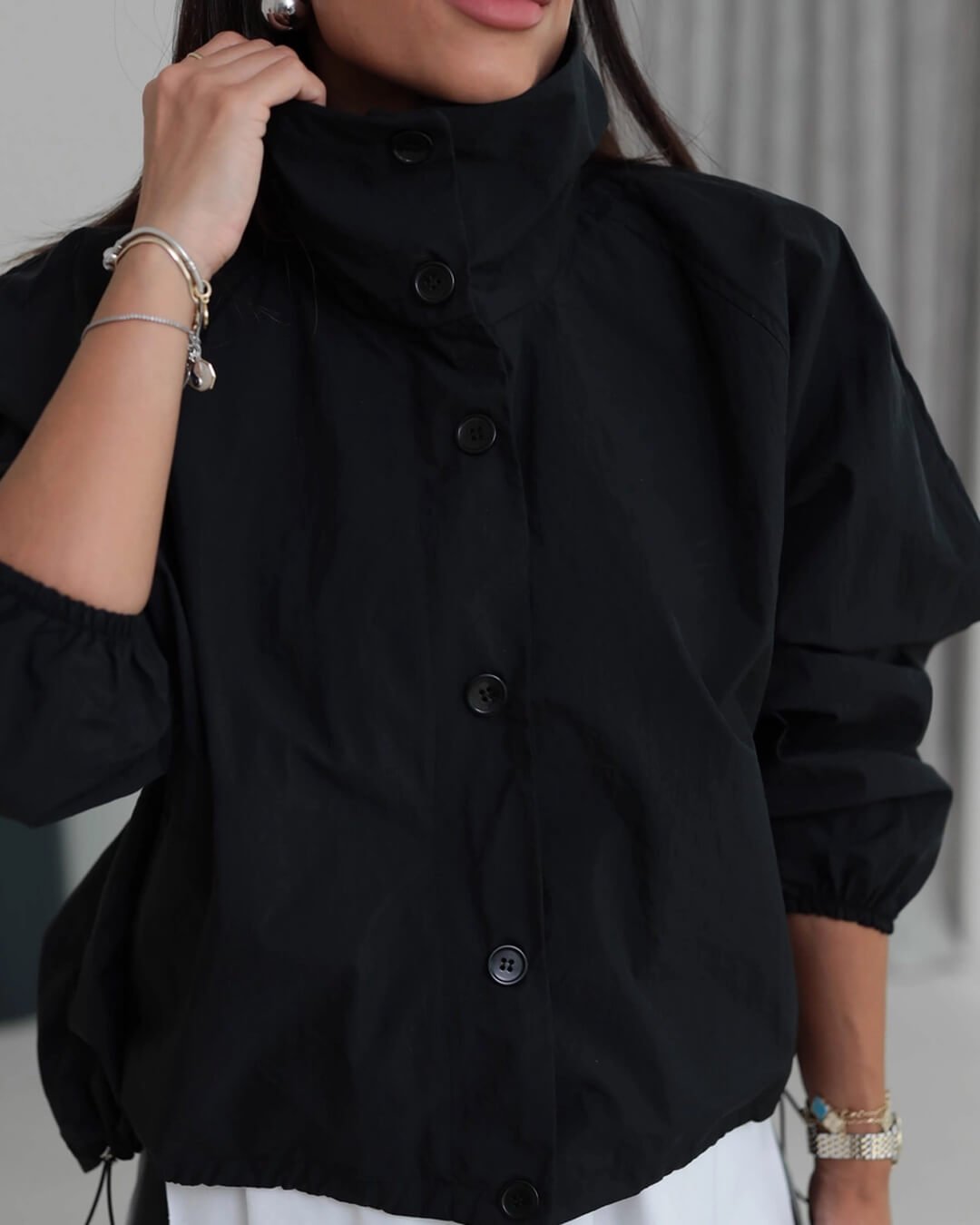 Clara | Hoge Hals Jacket