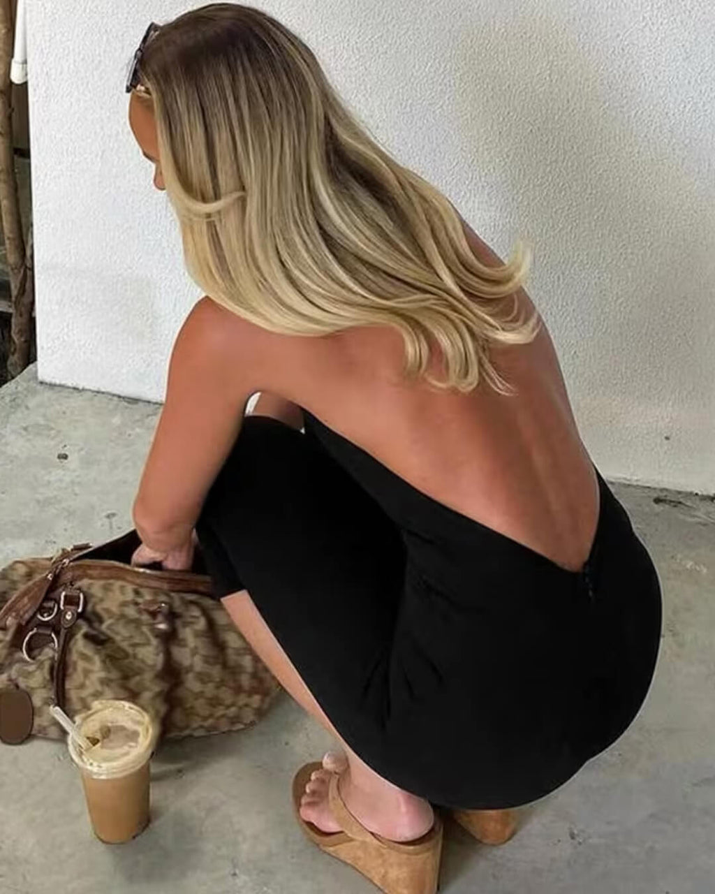 Lucy | Rugloze Halter Jumpsuit