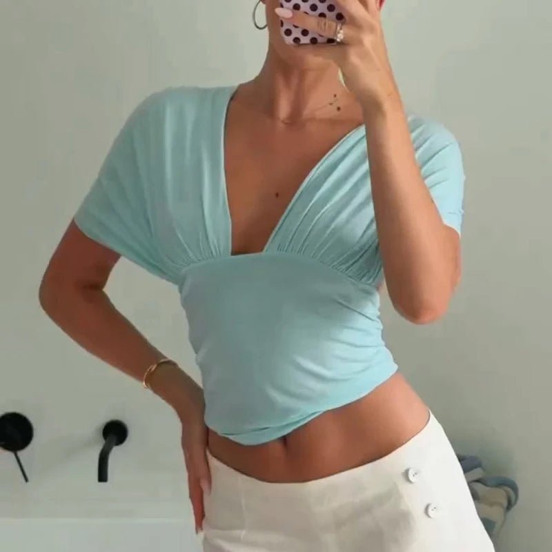 Bianca | Lace-Up Crop Tanktop
