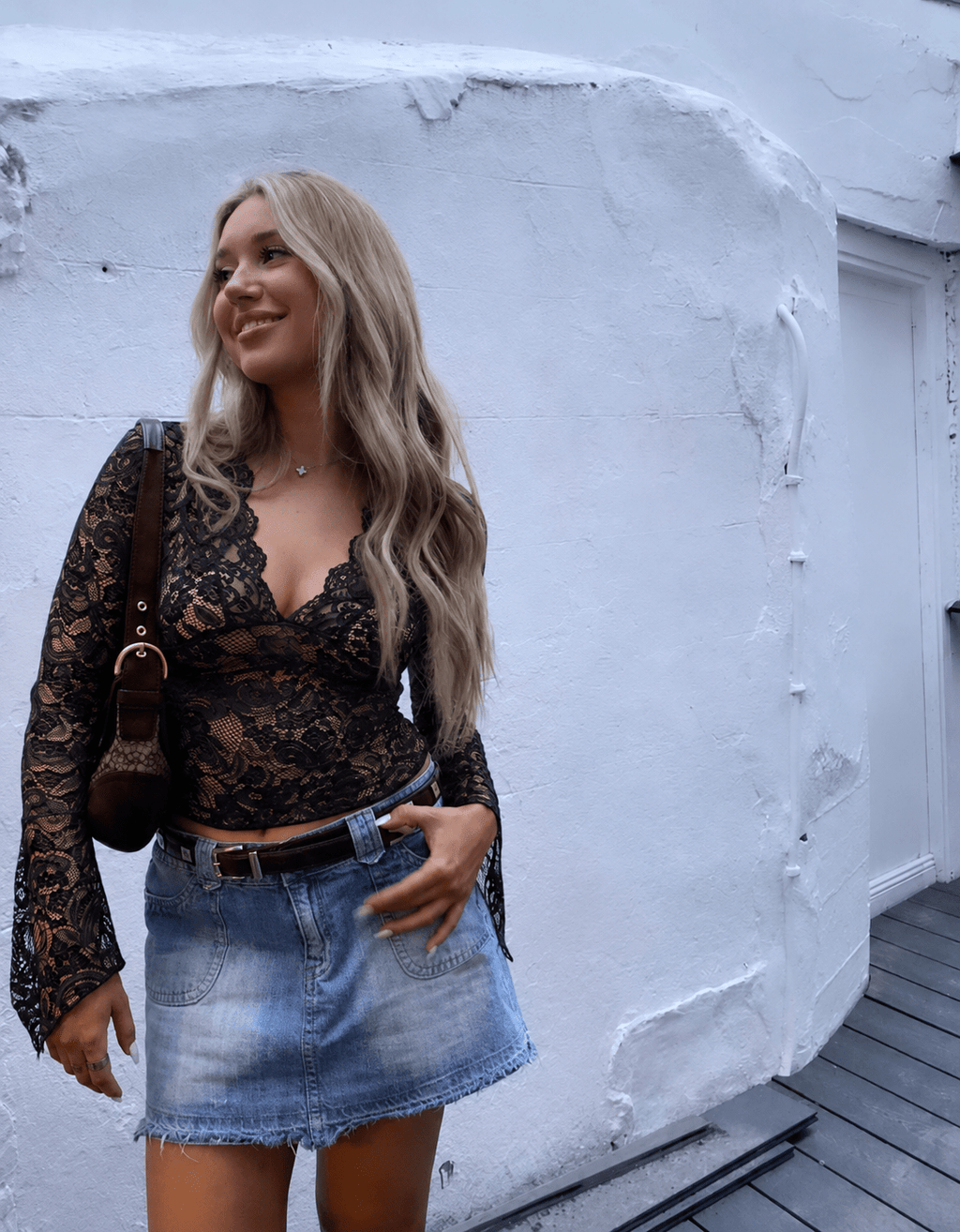 Lerna | V-Hals Kant Top