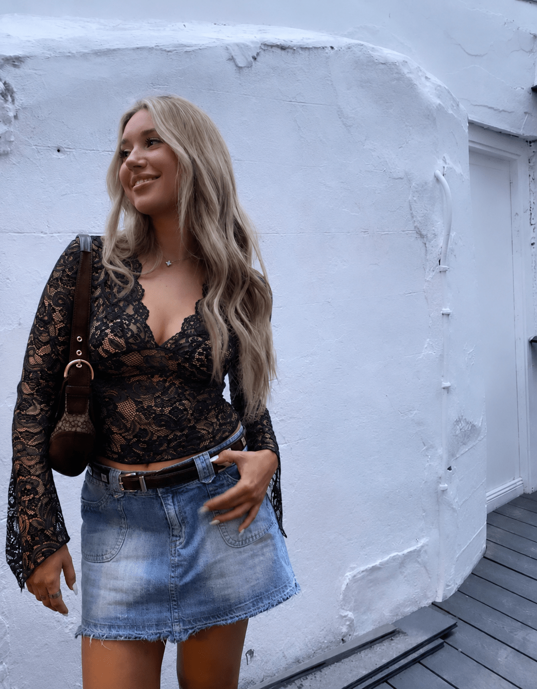 Lerna | V-Hals Kant Top