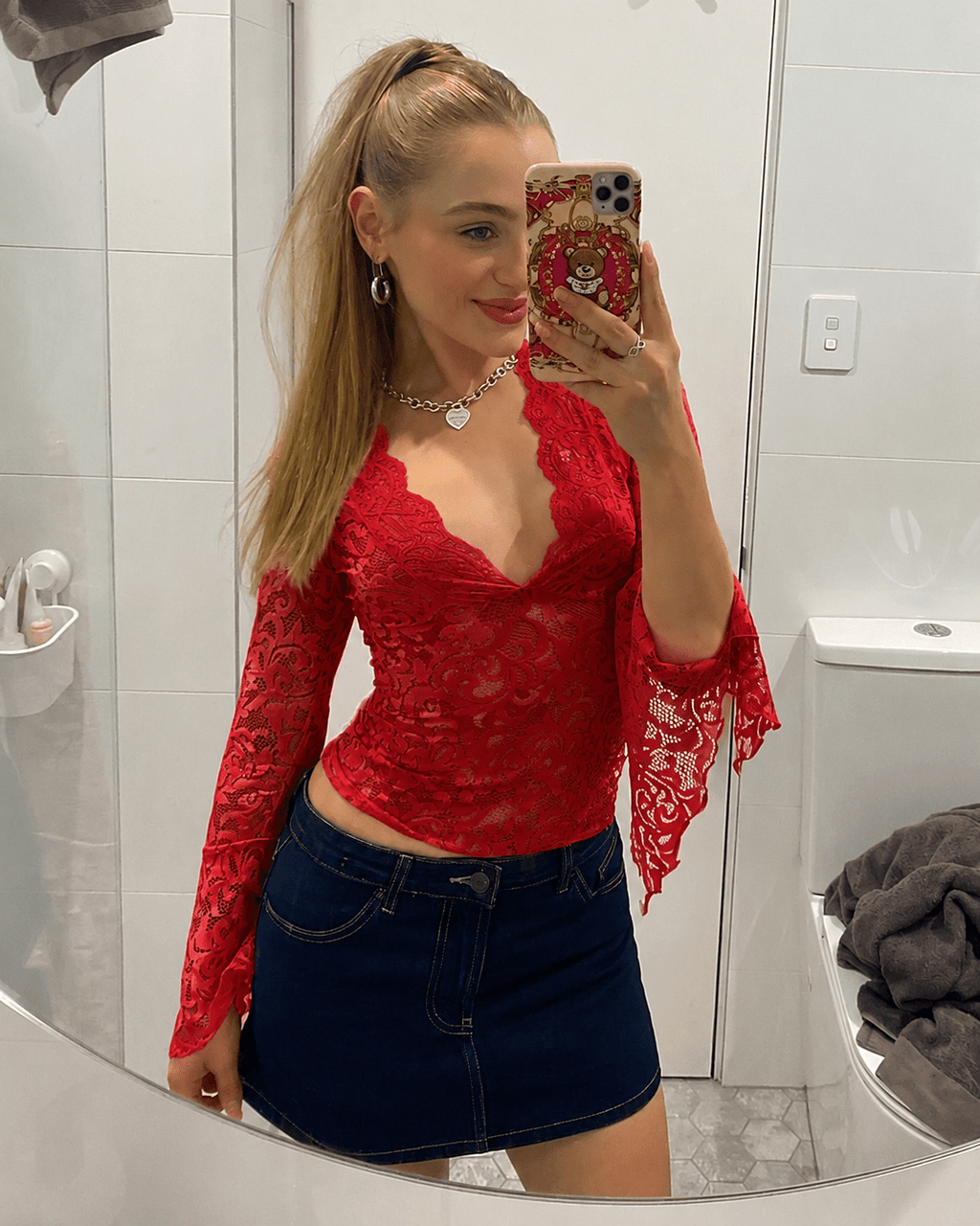 Lerna | V-Hals Kant Top
