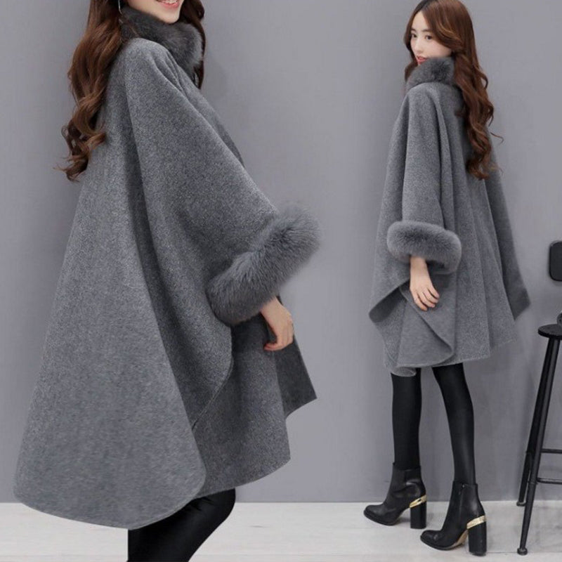 Aurelie | Cape met Hoge Kraag