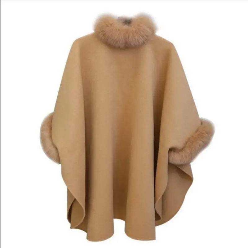 Aurelie | Cape met Hoge Kraag