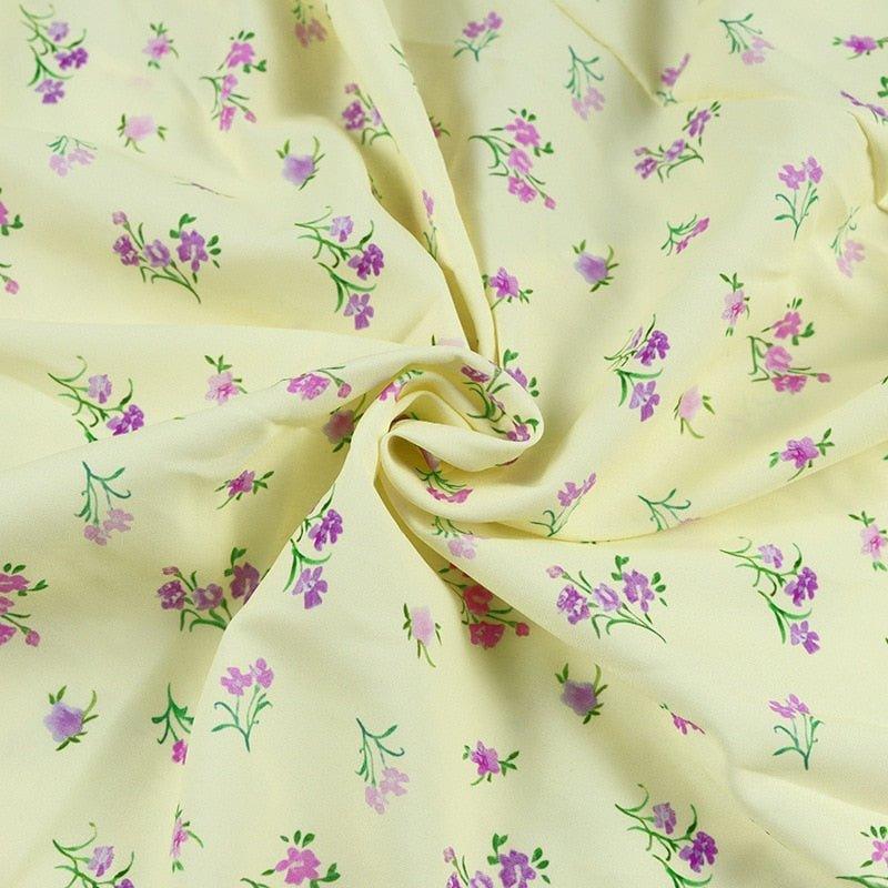 Sunny | Bloemenjurk met split