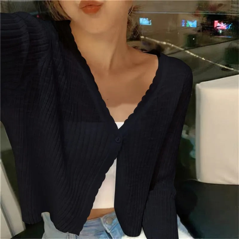 Sophie | Lichte Gebreide Cardigan