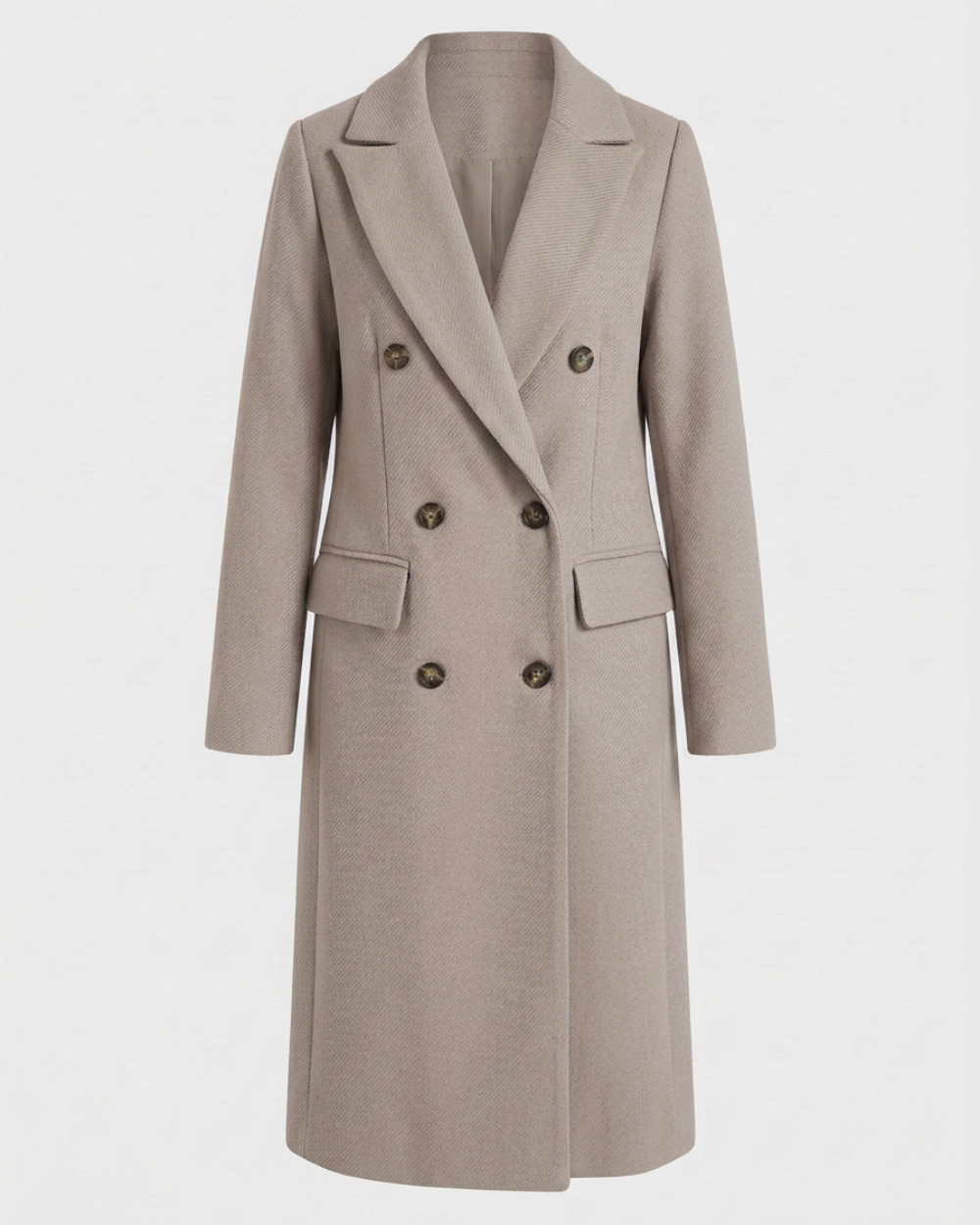 Ottelien | Dubbelzijdige Lange Trenchcoat