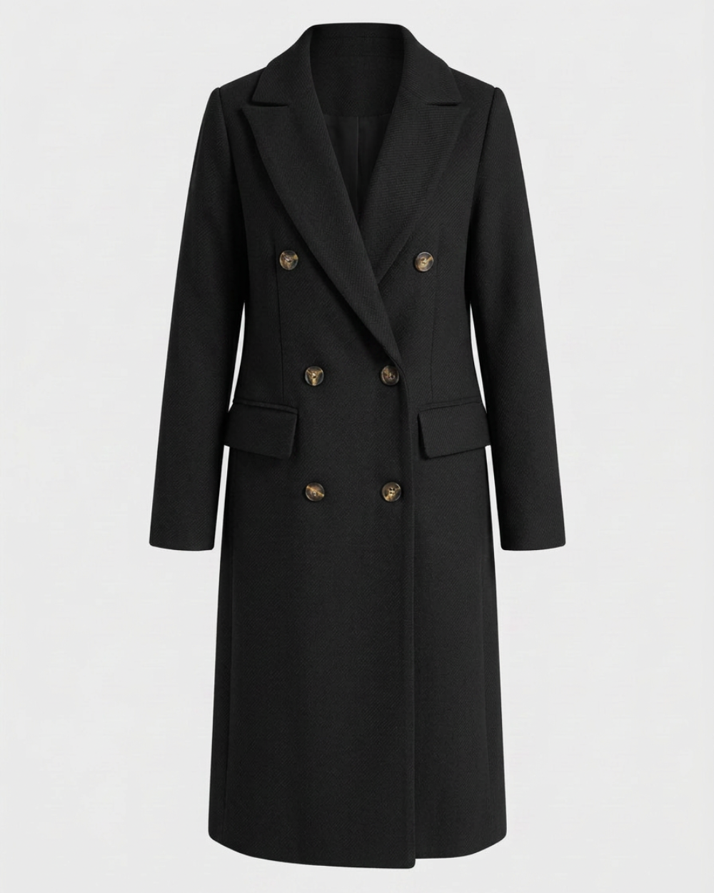 Ottelien | Dubbelzijdige Lange Trenchcoat