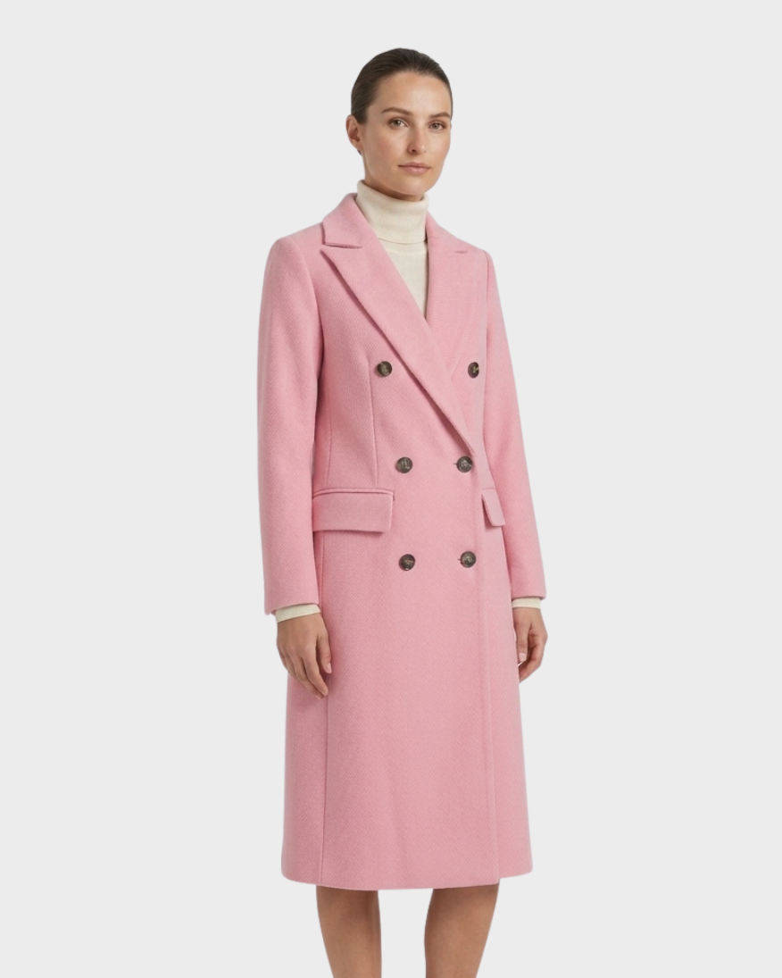 Ottelien | Dubbelzijdige Lange Trenchcoat