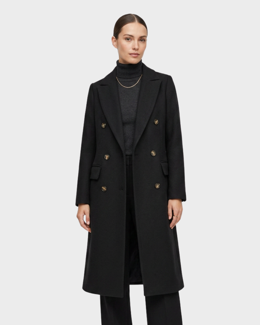 Ottelien | Dubbelzijdige Lange Trenchcoat