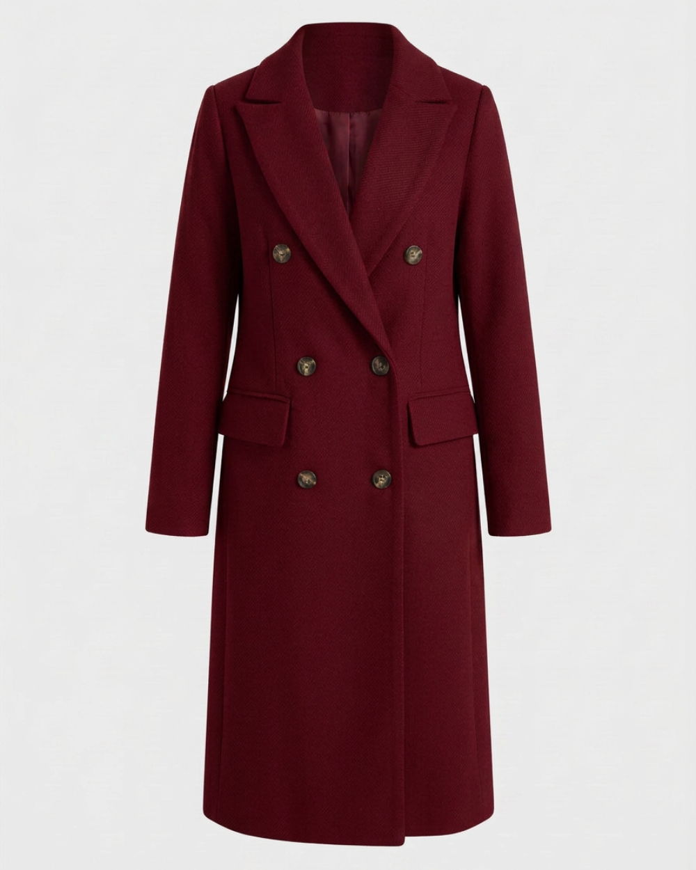 Ottelien | Dubbelzijdige Lange Trenchcoat
